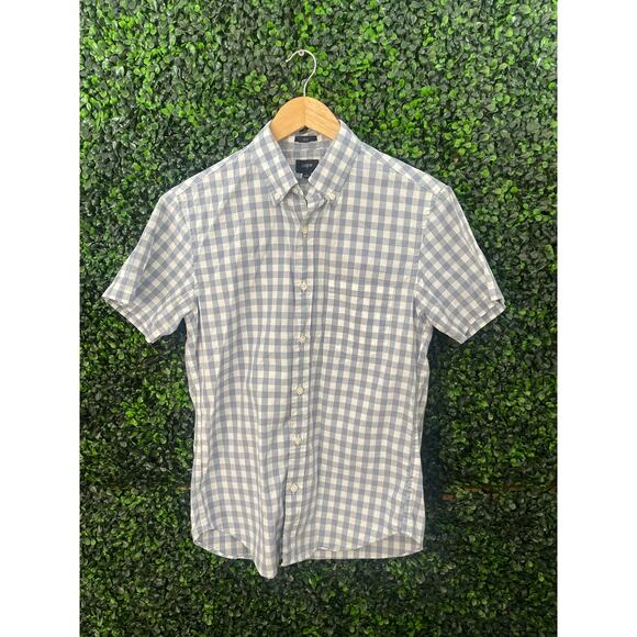 J.Crew Men’s Casual Button Up Shirt, Plaid, Size Small Slim - Picture 1 of 6